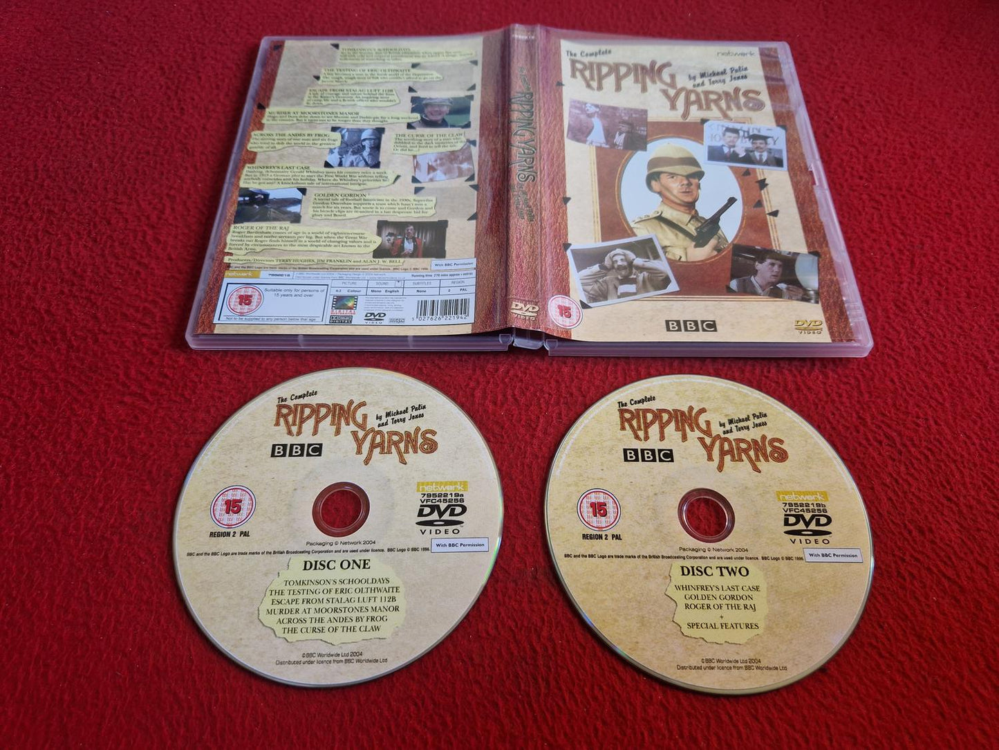 THE COMPLETE RIPPING YARNS DVD