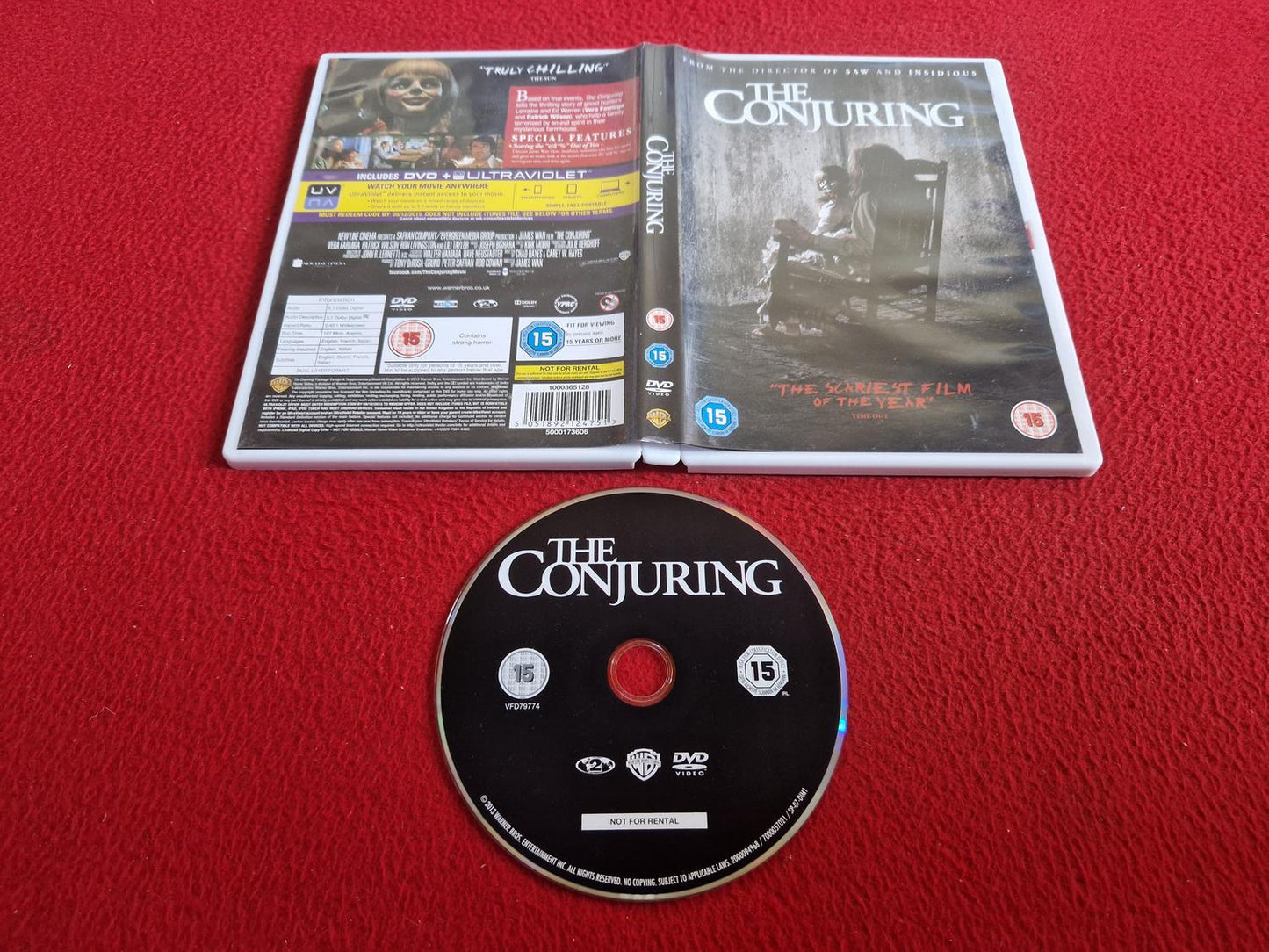 THE CONJURING DVD