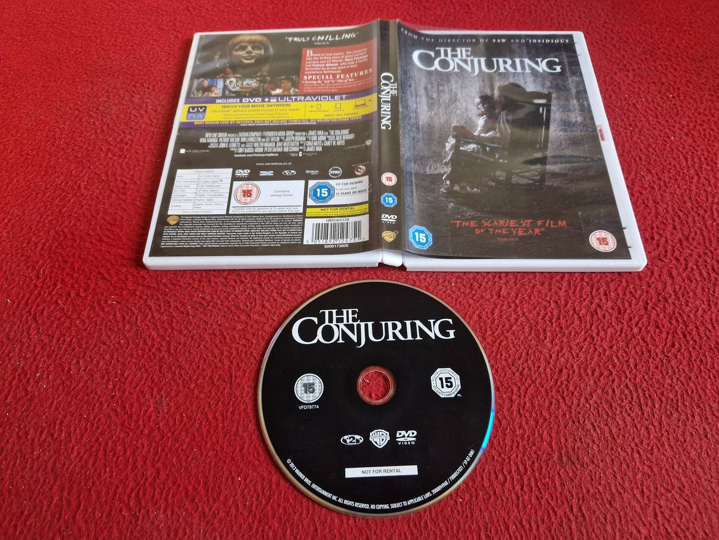 THE CONJURING DVD