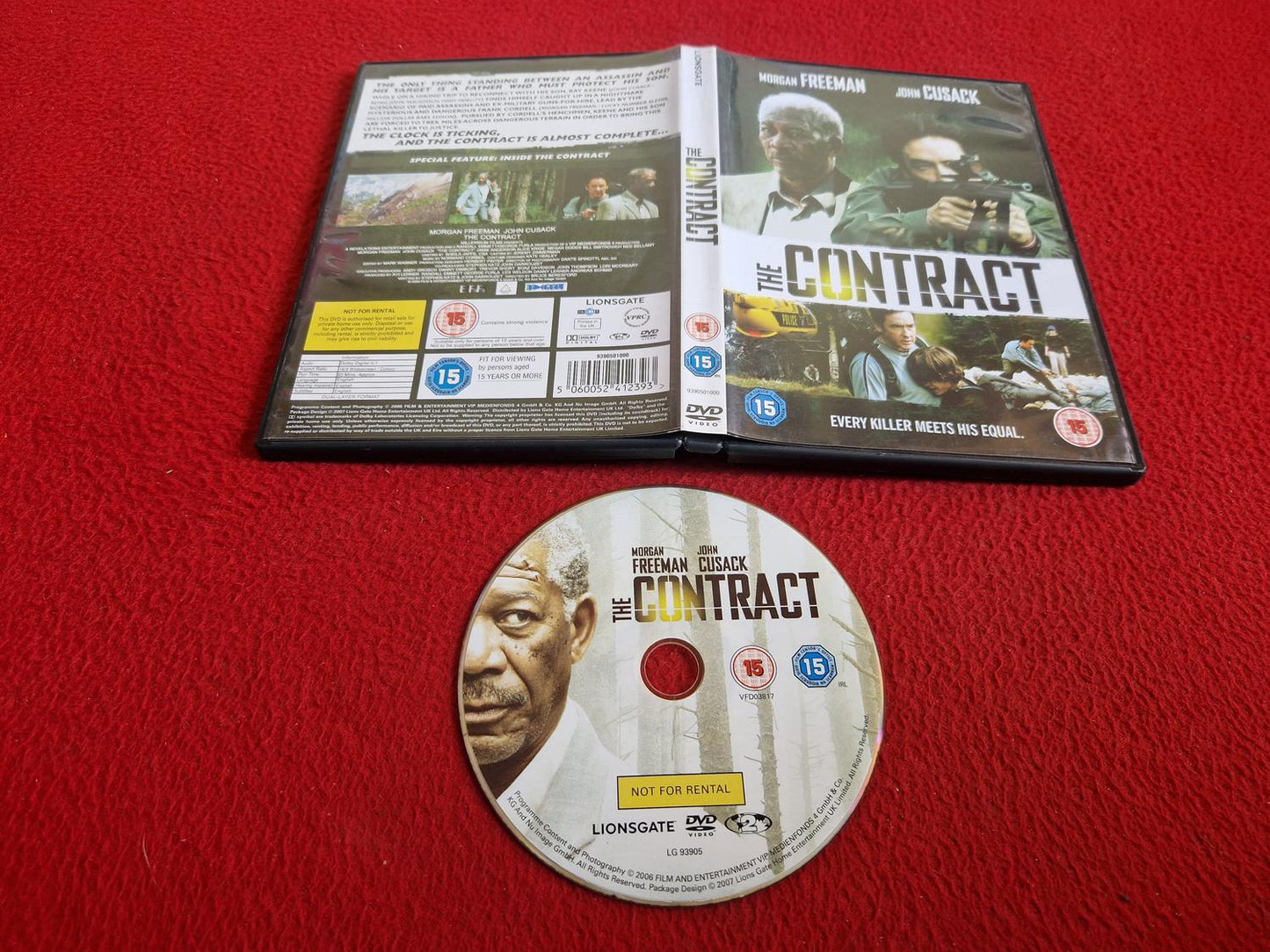THE CONTRACT DVD