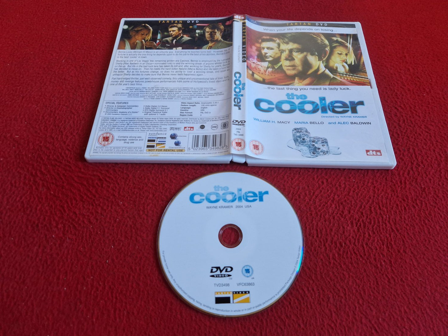THE COOLER DVD