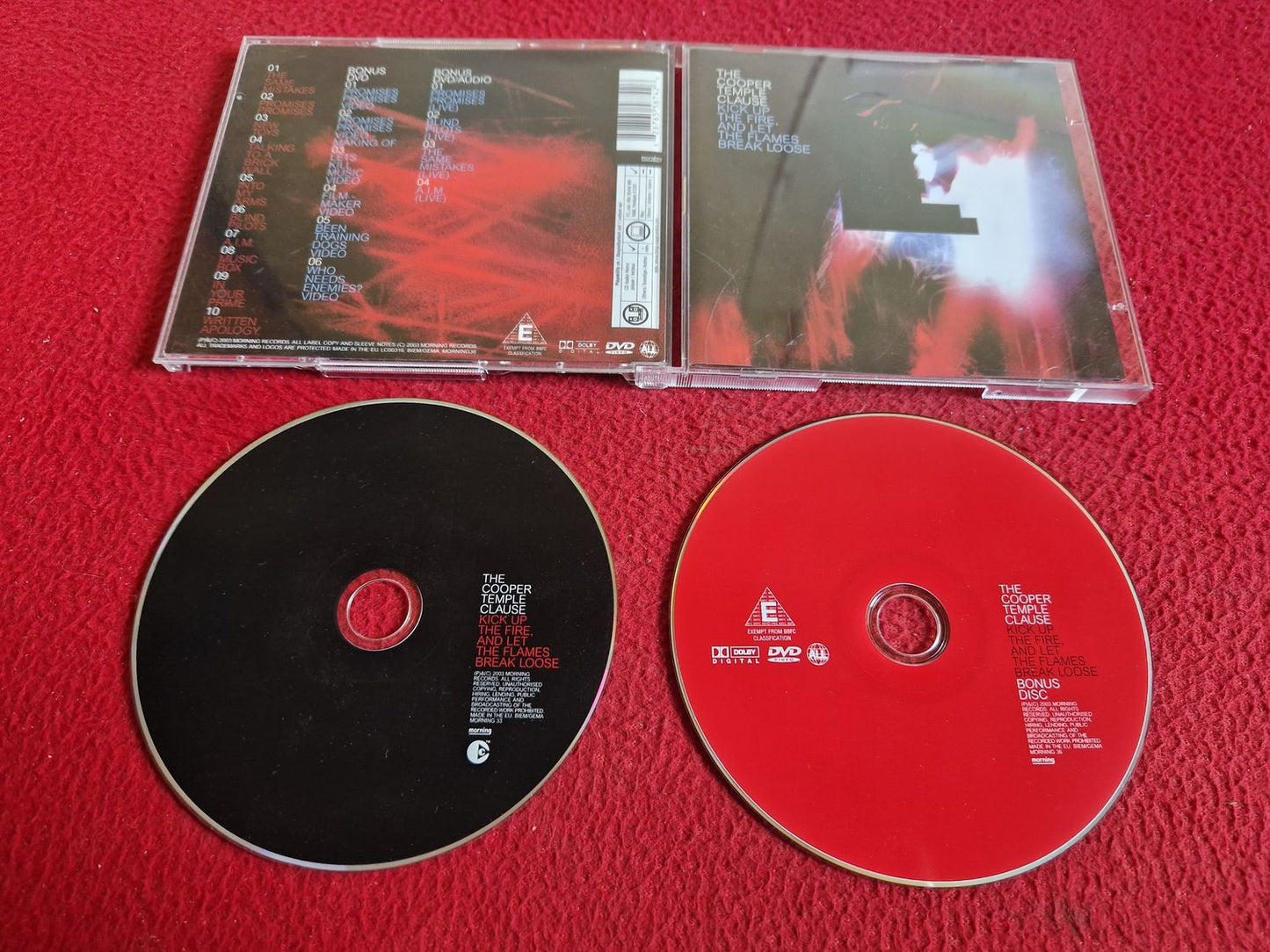 THE COOPER TEMPLE CLAUSE KICK UP THE FIRE AND LET THE FLAMES BREAK LOOSE CD