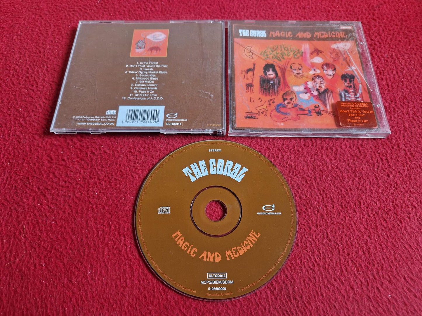 THE CORAL MAGIC AND MEDICINE CD