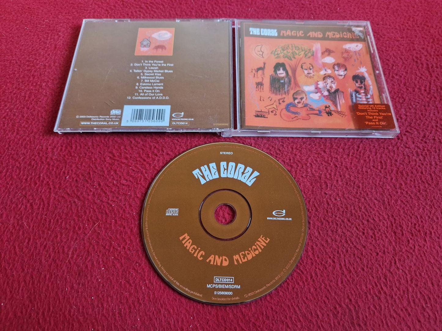 THE CORAL MAGIC AND MEDICINE CD