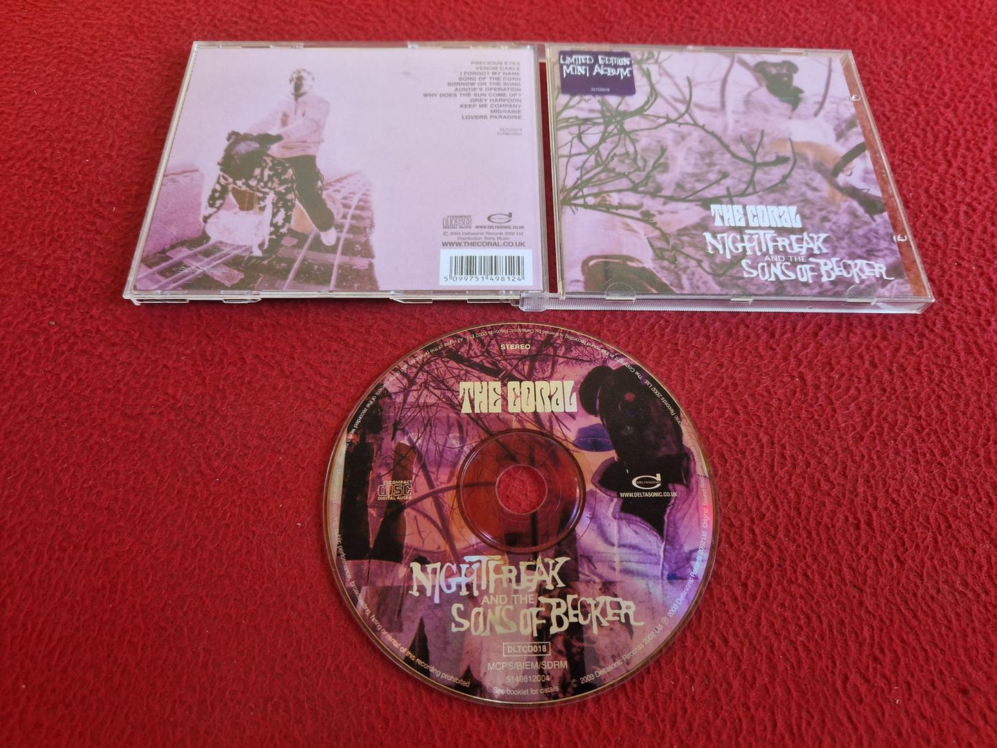 THE CORAL NIGHTFREAK AND THE SONS OF BECKER CD