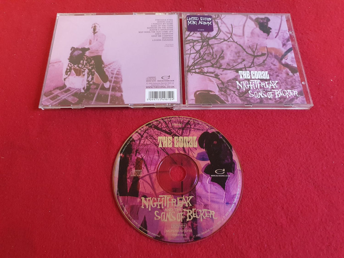 THE CORAL NIGHTFREAK AND THE SONS OF BECKER till CD