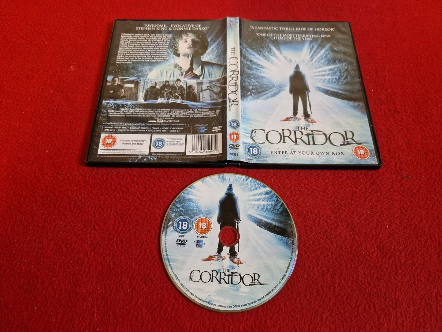 THE CORRIDOR DVD