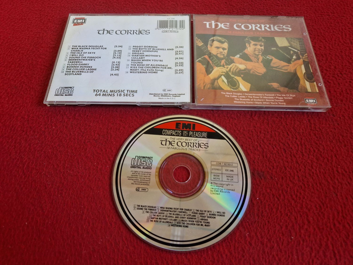 THE CORRIES THE VERY BEST OF CD