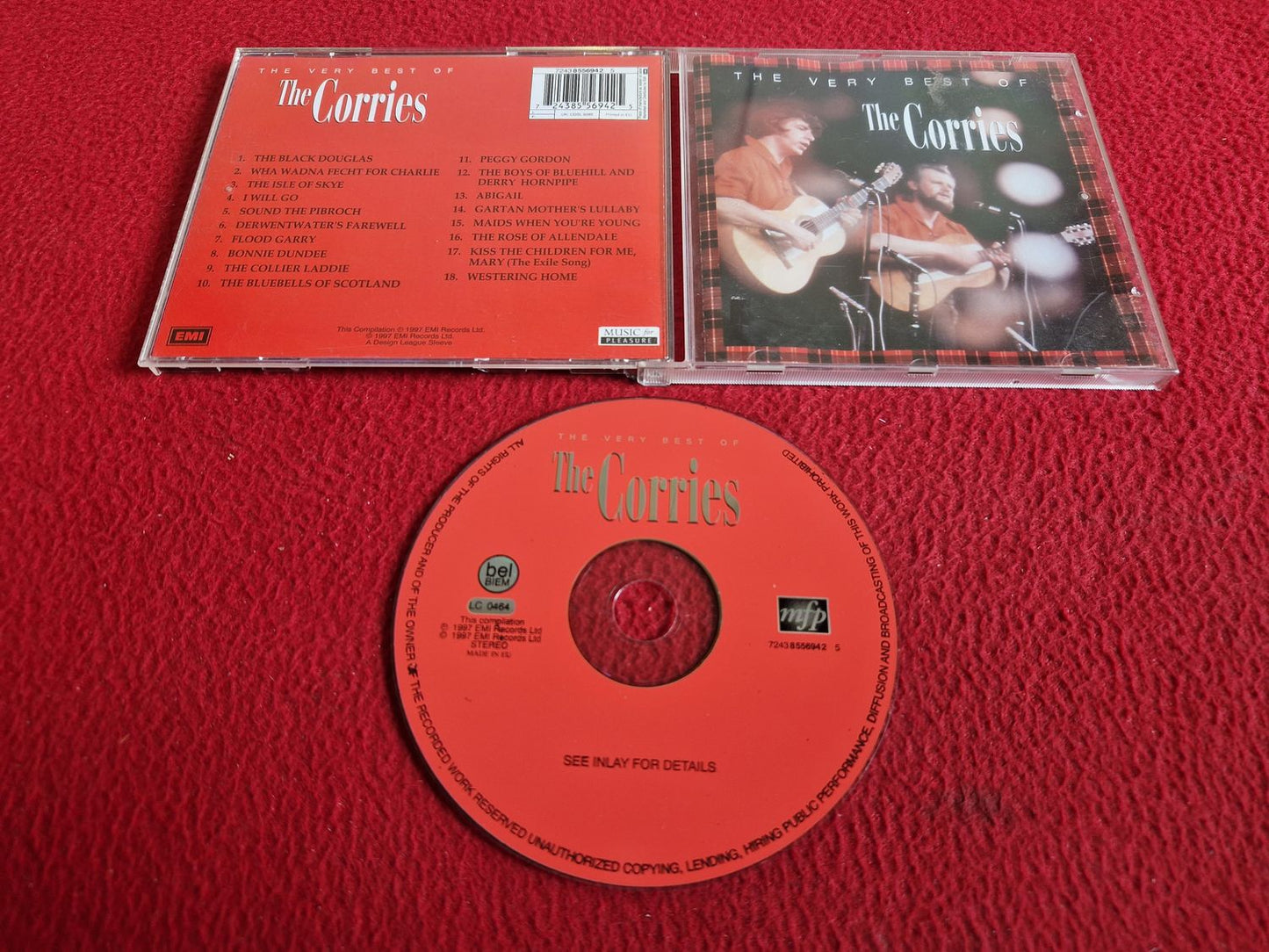 THE CORRIES THE VERY BEST OF CD