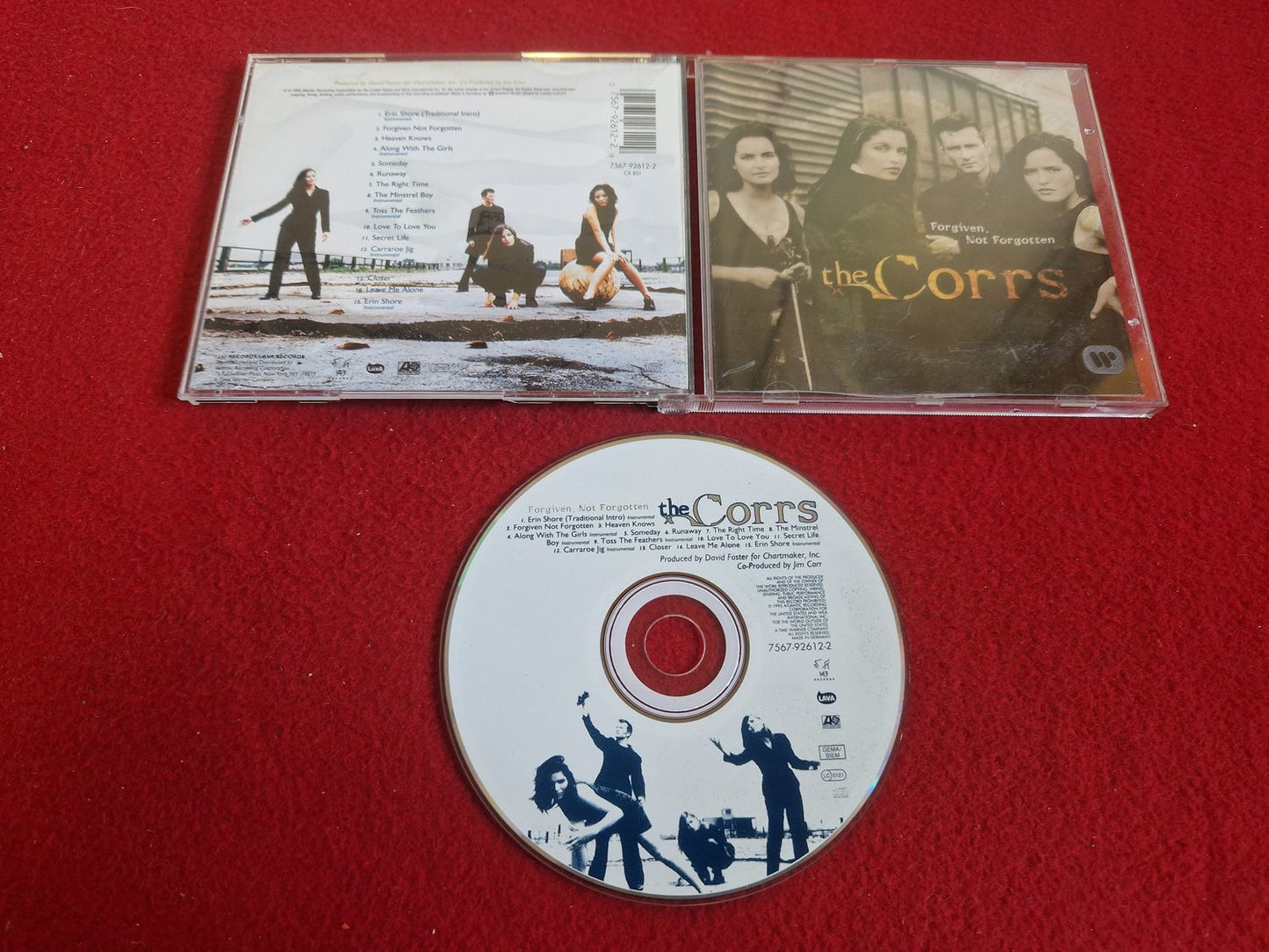 THE CORRS FORGIVEN NOT FORGOTTEN till CD