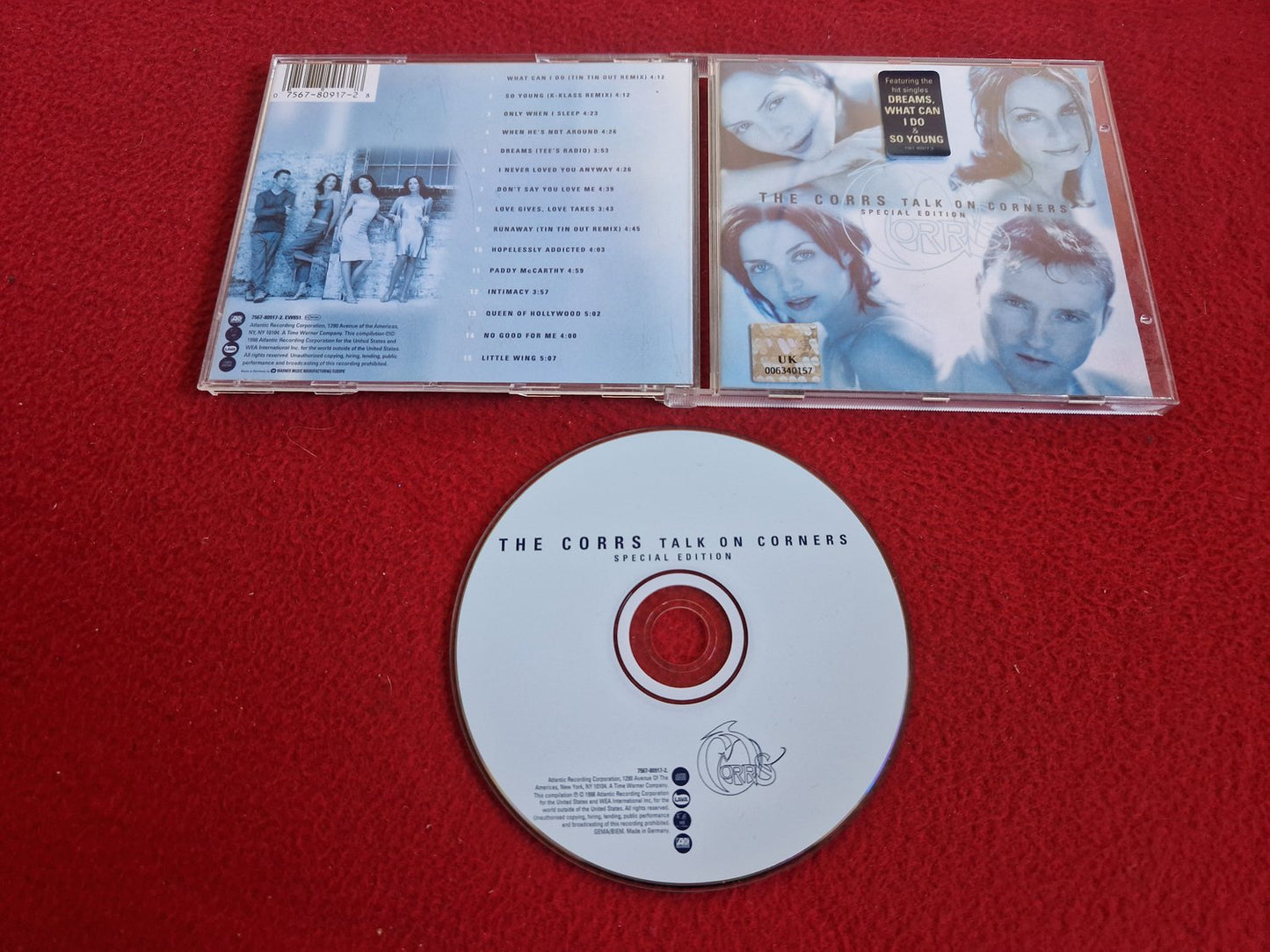 THE CORRS TALK ON CORNERS CD