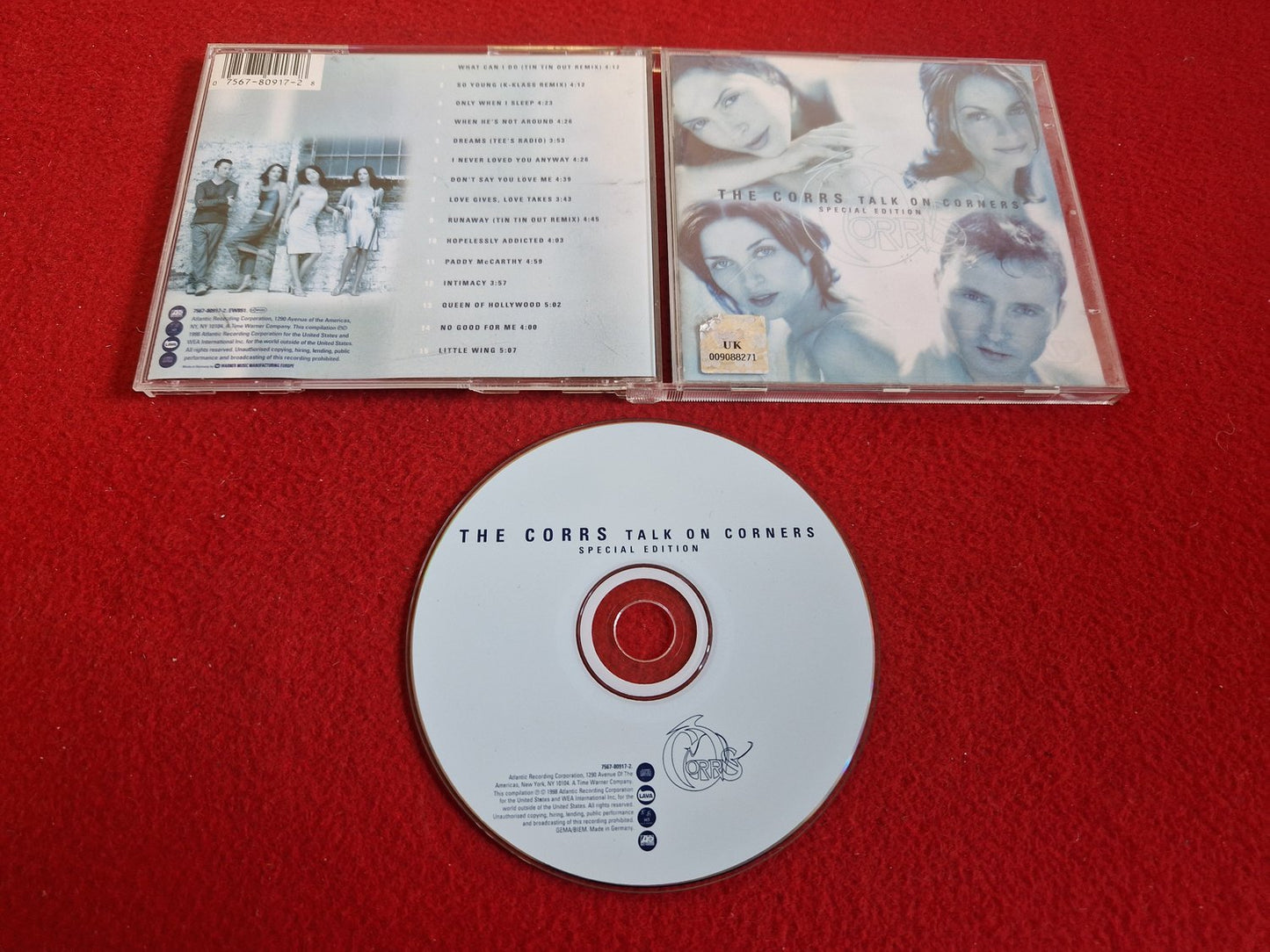 THE CORRS TALK ON CORNERS SPECIAL EDITION till CD
