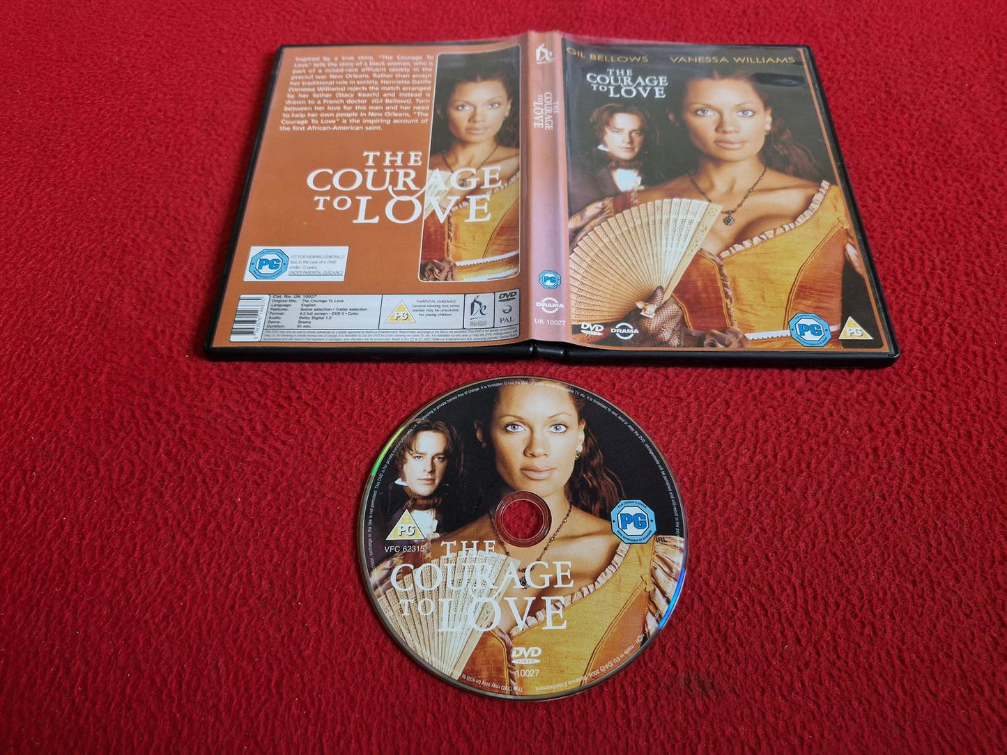 THE COURAGE TO LOVE DVD