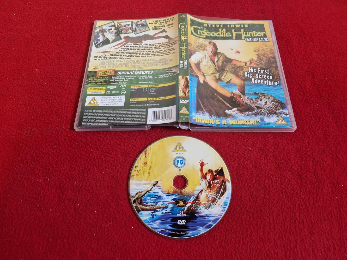 THE CROCODILE HUNTER DVD