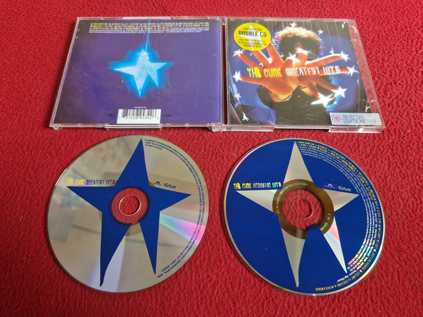 THE CURE GREATEST HITS CD
