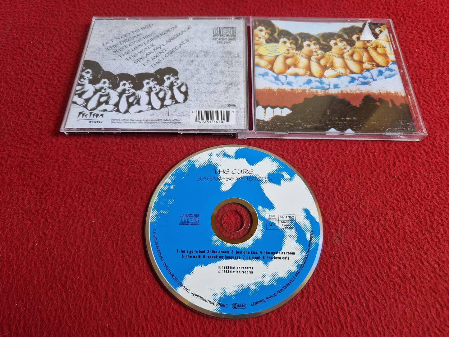 THE CURE JAPANESE WHISPERS CD
