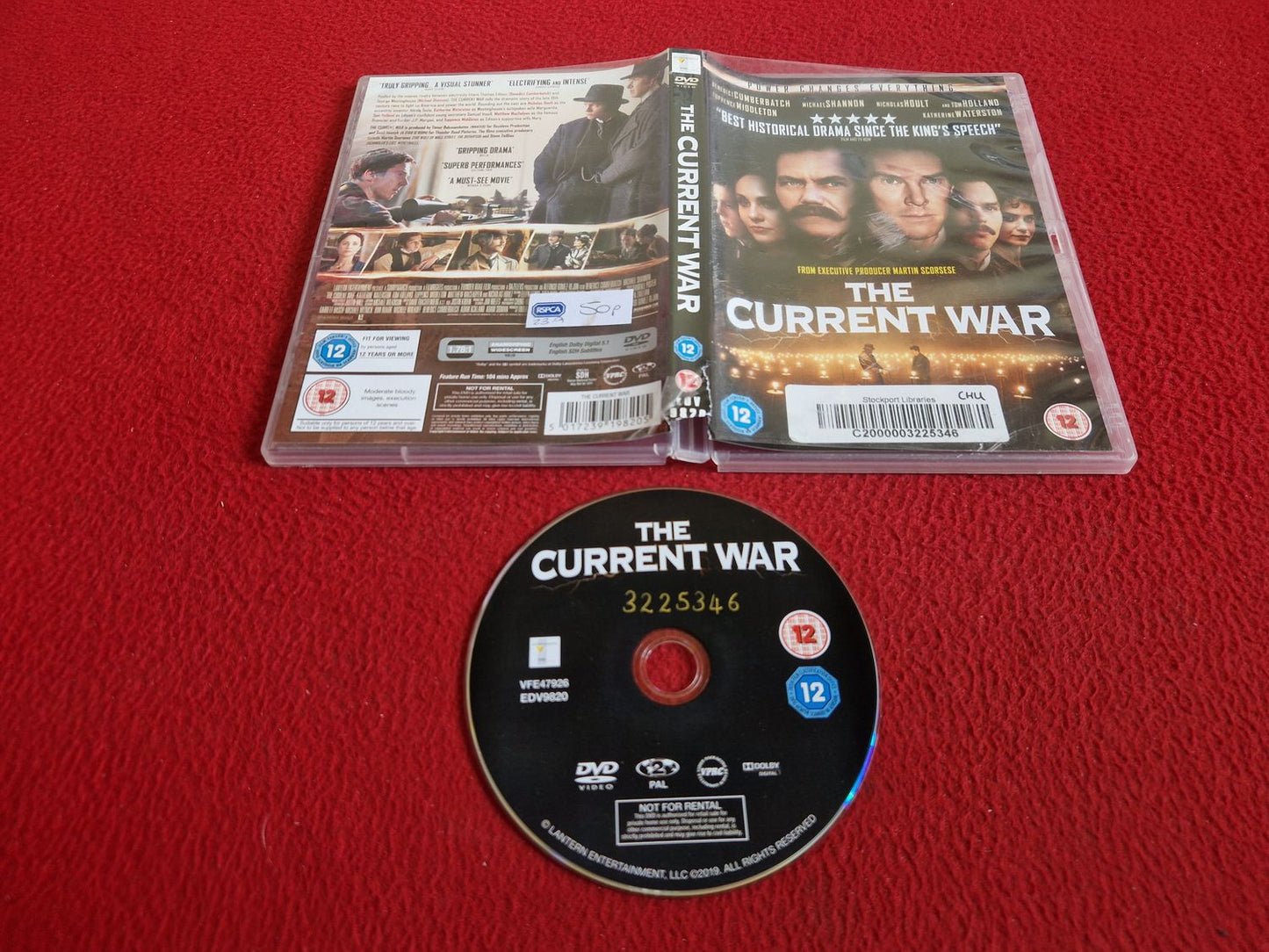 THE CURRENT WAR DVD