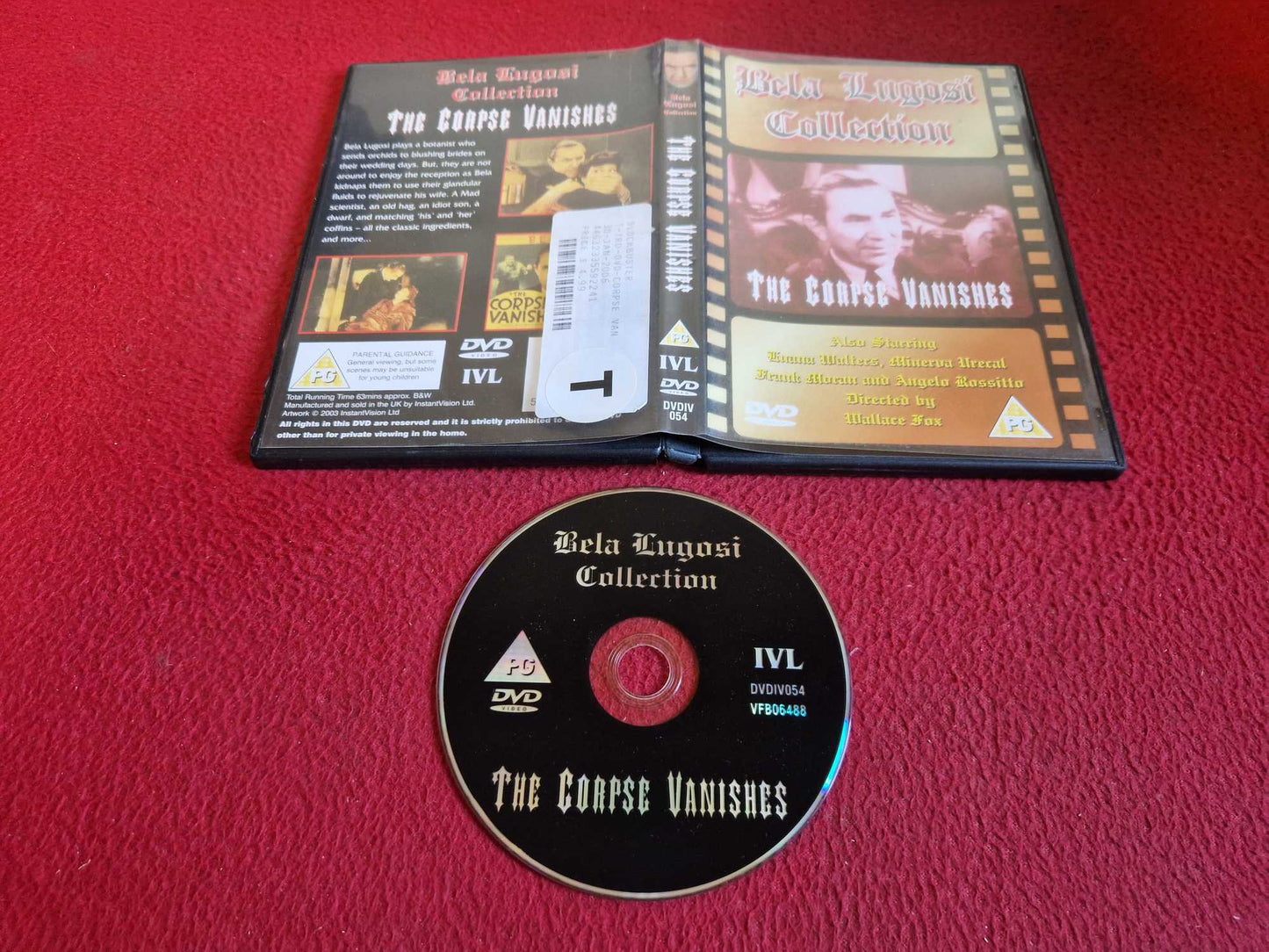 THE CURSE VANISHES DVD