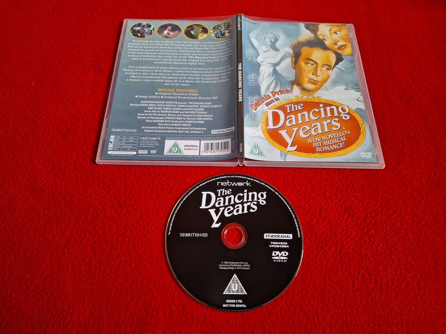 THE DANCING YEARS DVD