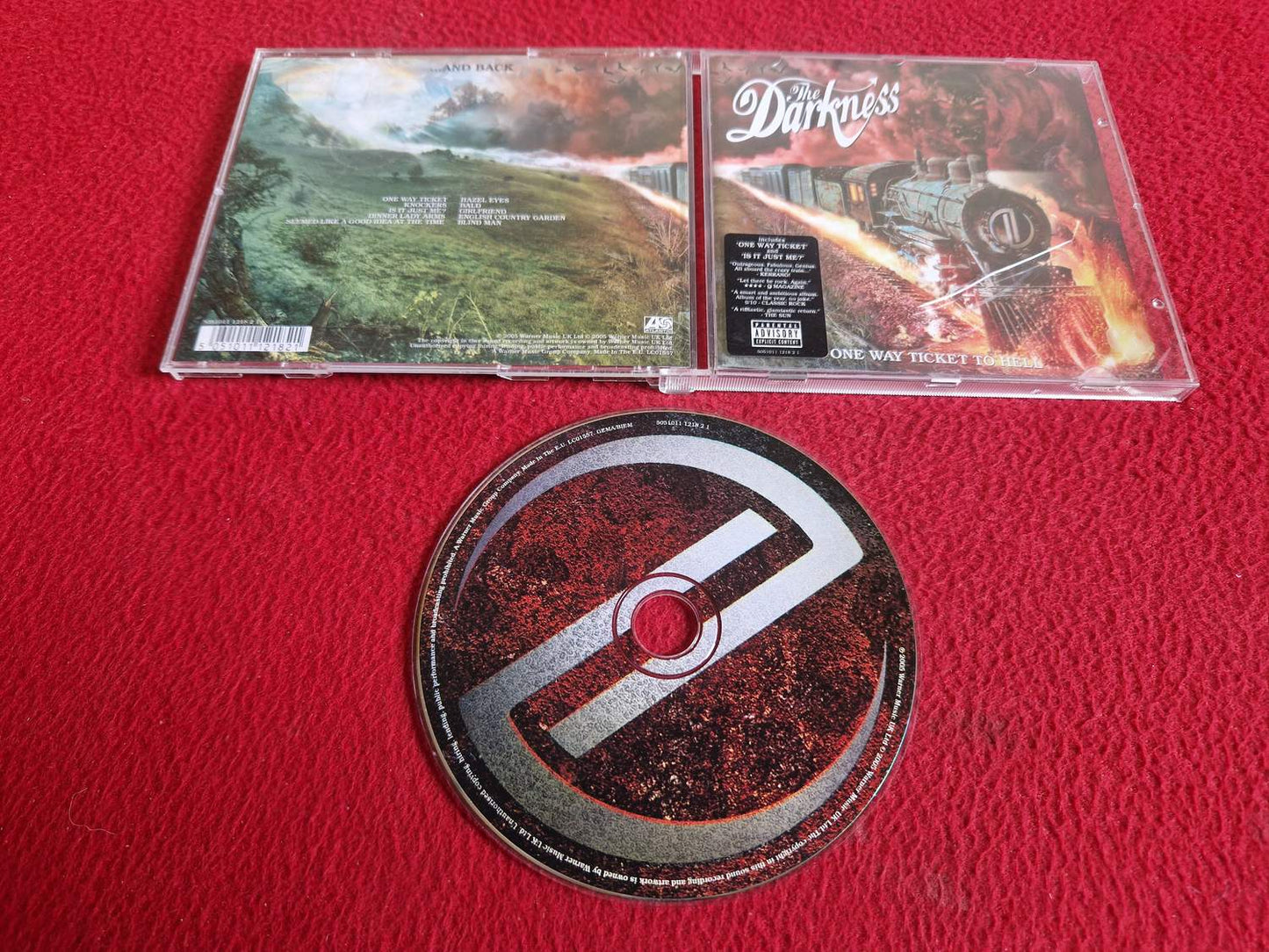 THE DARKNESS ONE WAY TICKET TO HELL CD
