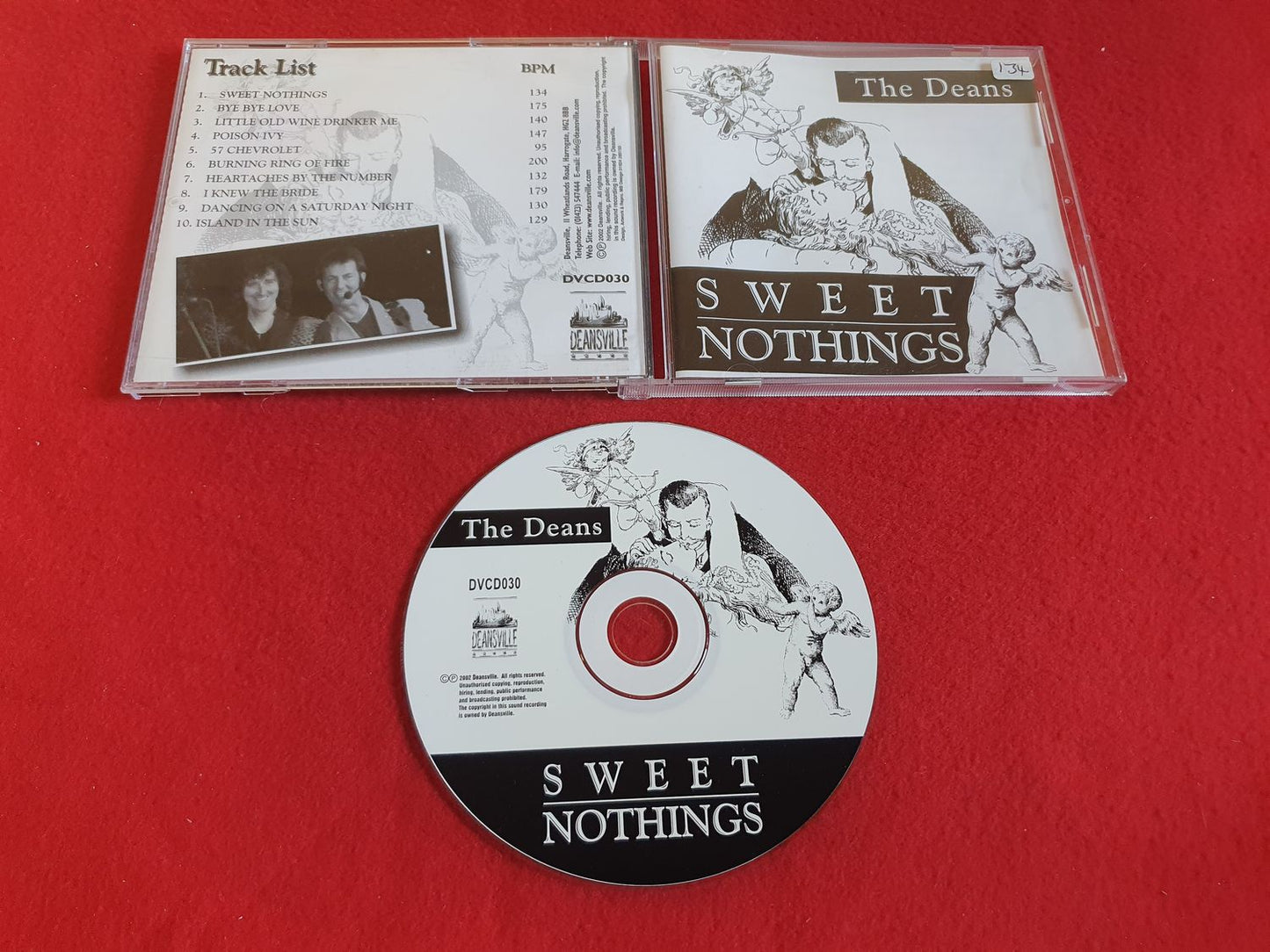THE DEANS SWEET NOTHINGS till CD