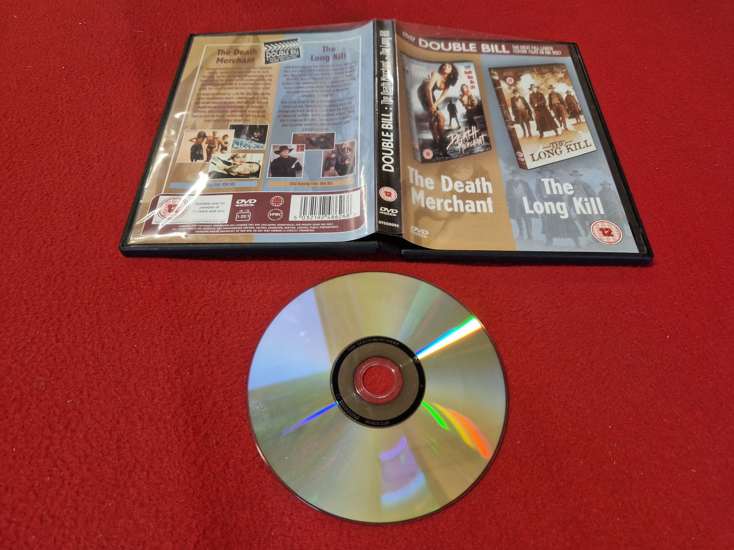THE DEATH MERCHANT / THE LONG KILL till DVD