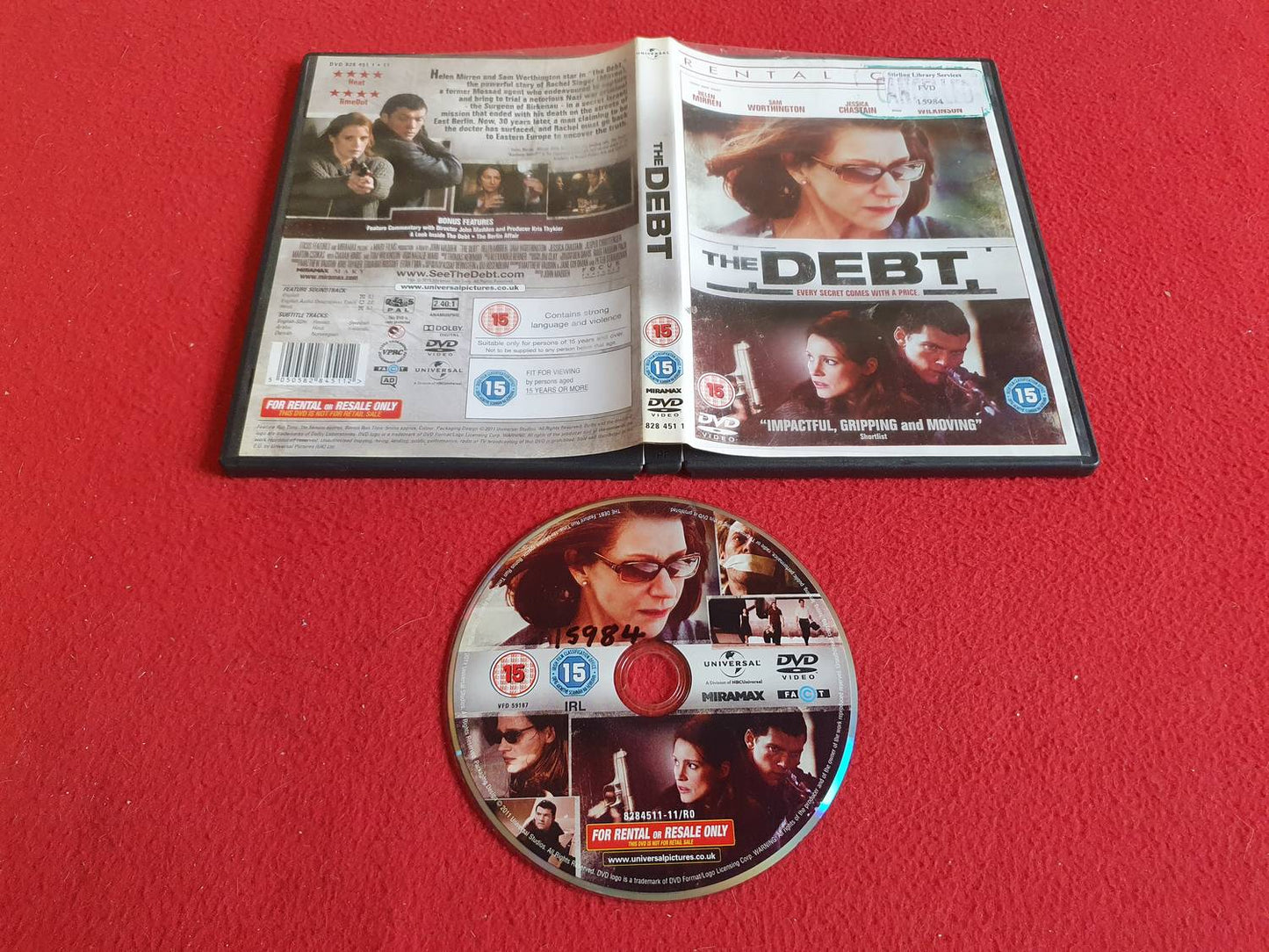 THE DEBT till DVD