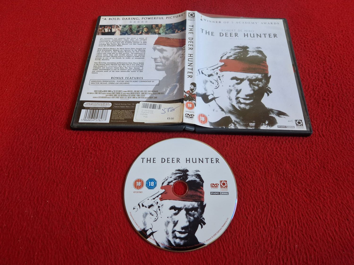 THE DEER HUNTER DVD