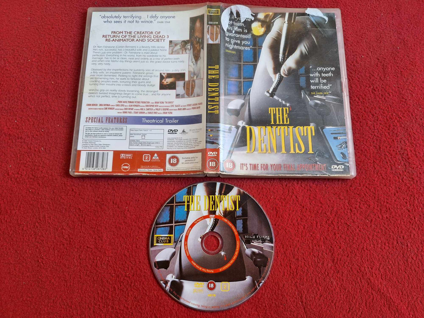 THE DENTIST DVD