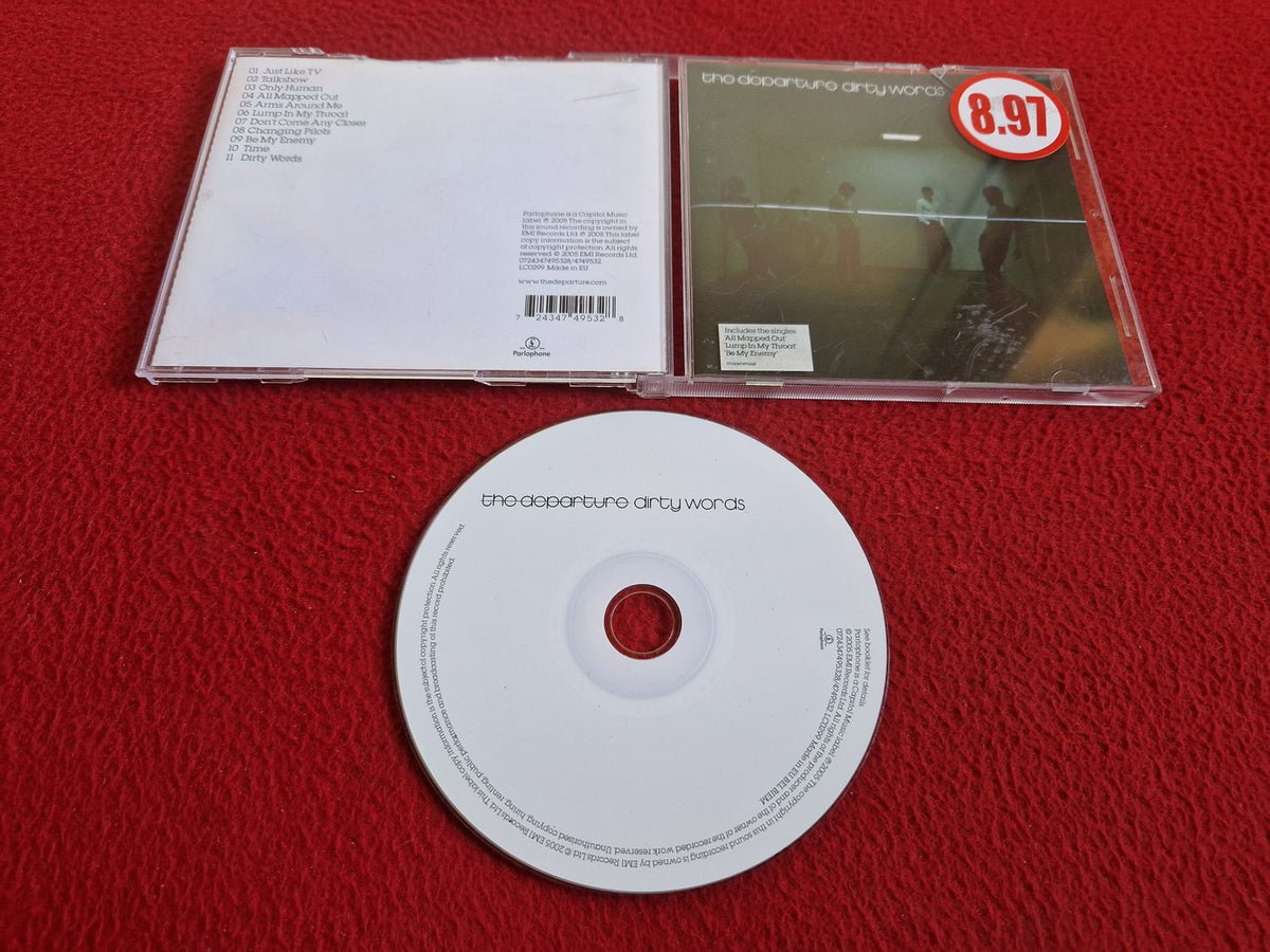 THE DEPARTURE DIRTY WORDS CD