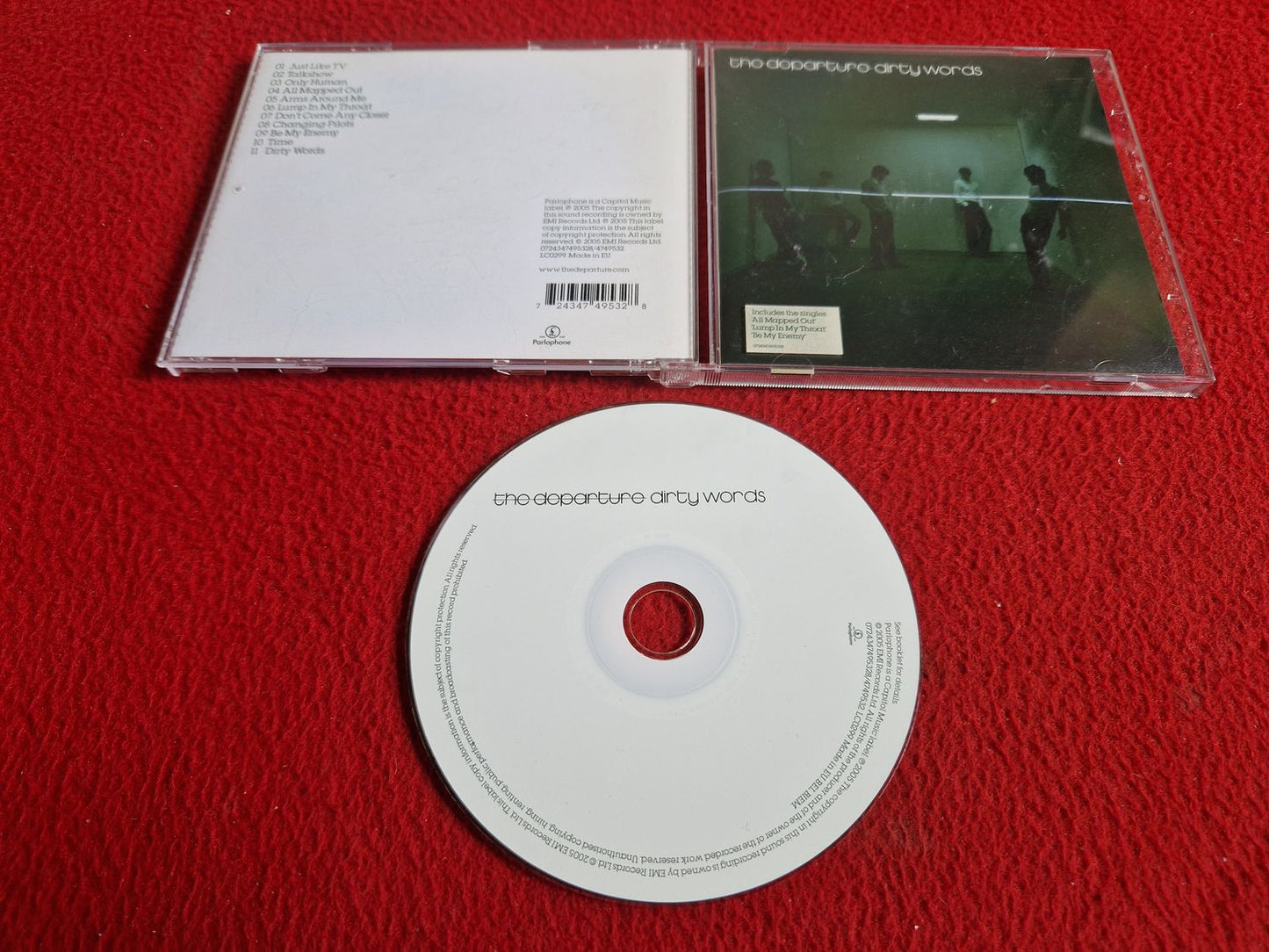 THE DEPARTURE DIRTY WORDS CD