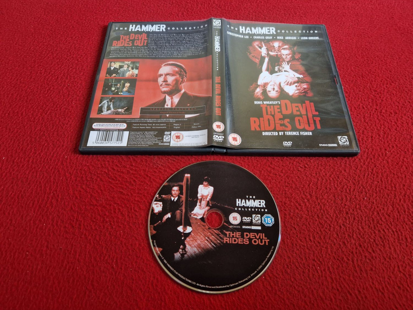THE DEVIL RIDES OUT DVD