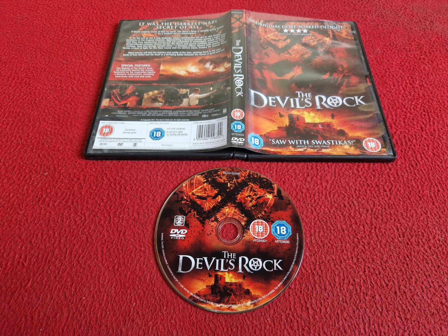 THE DEVIL'S ROCK DVD