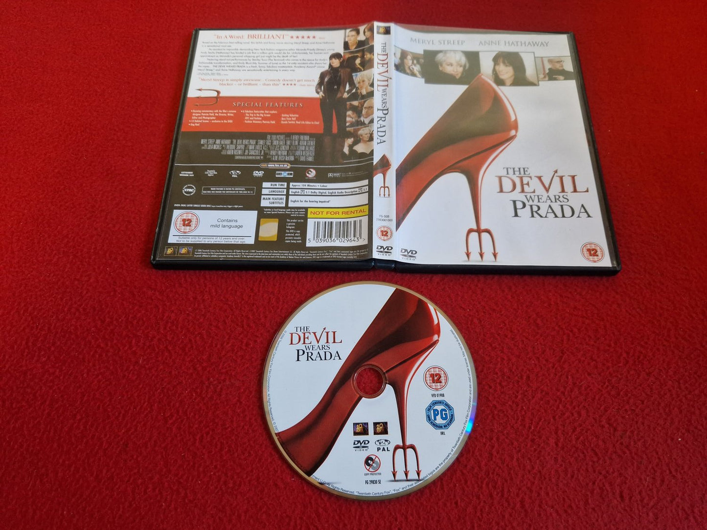 THE DEVIL WEARS PRADA DVD