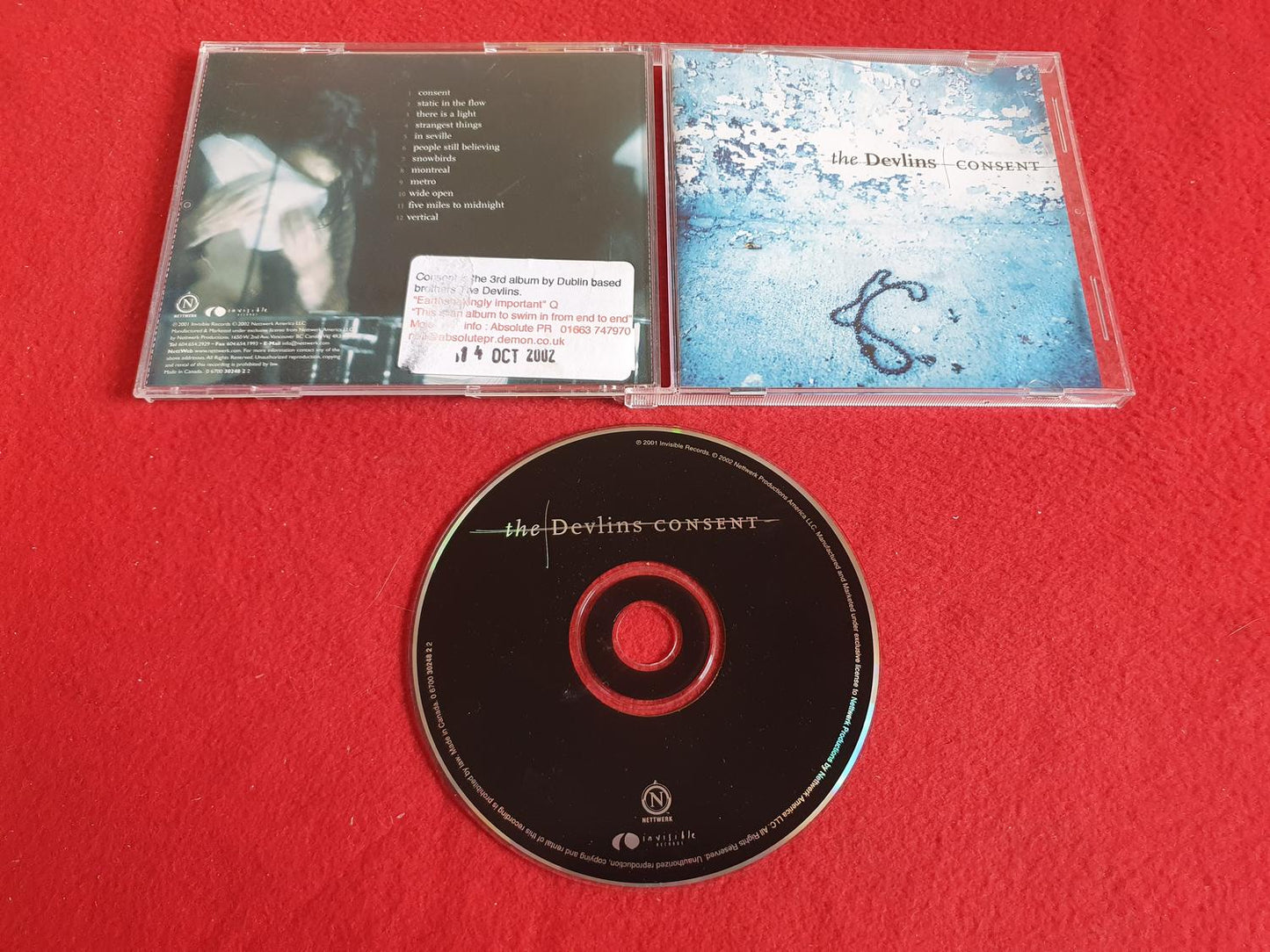 THE DEVLINS CONSENT till CD