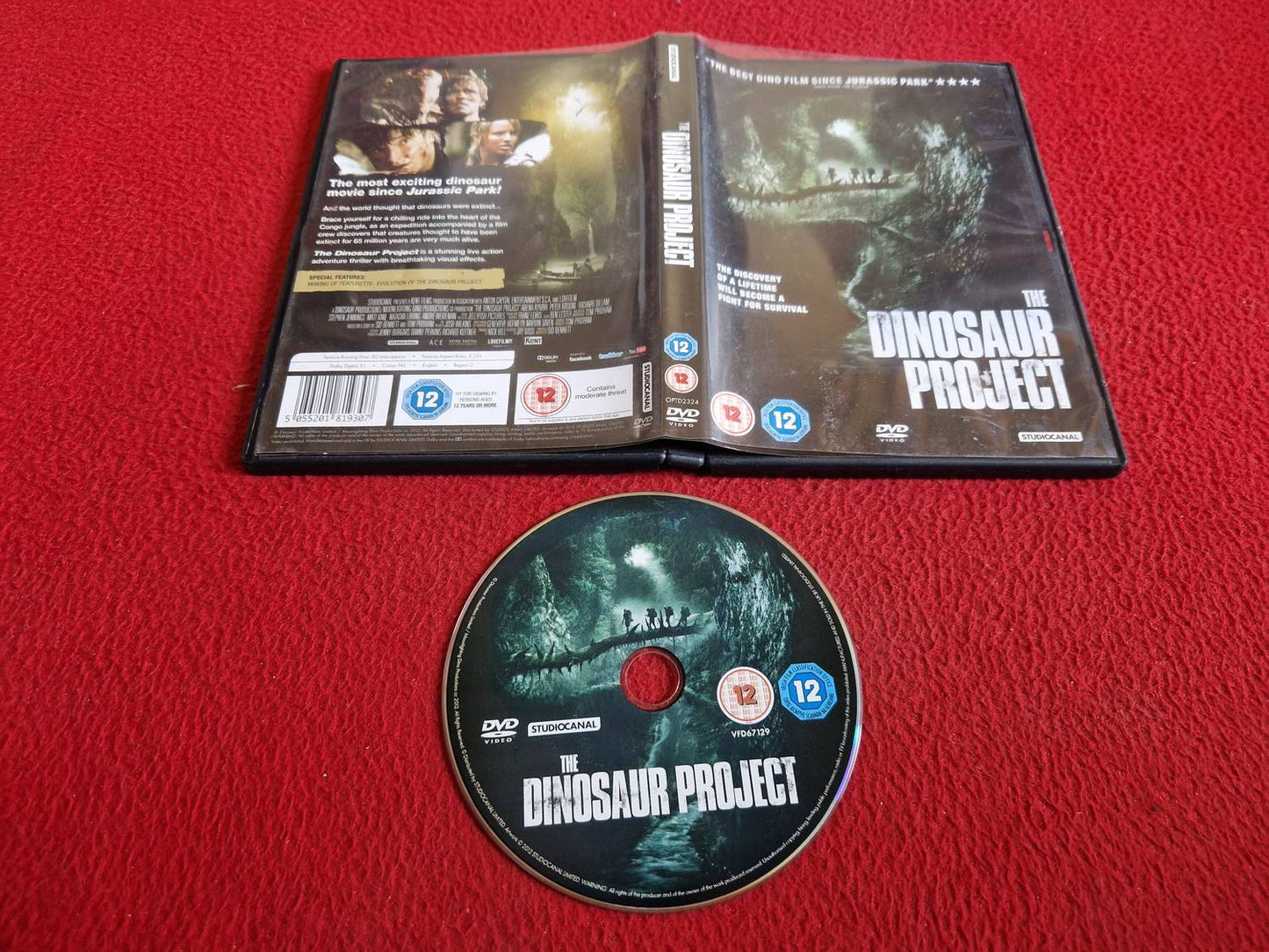 THE DINOSAUR PROJECT DVD