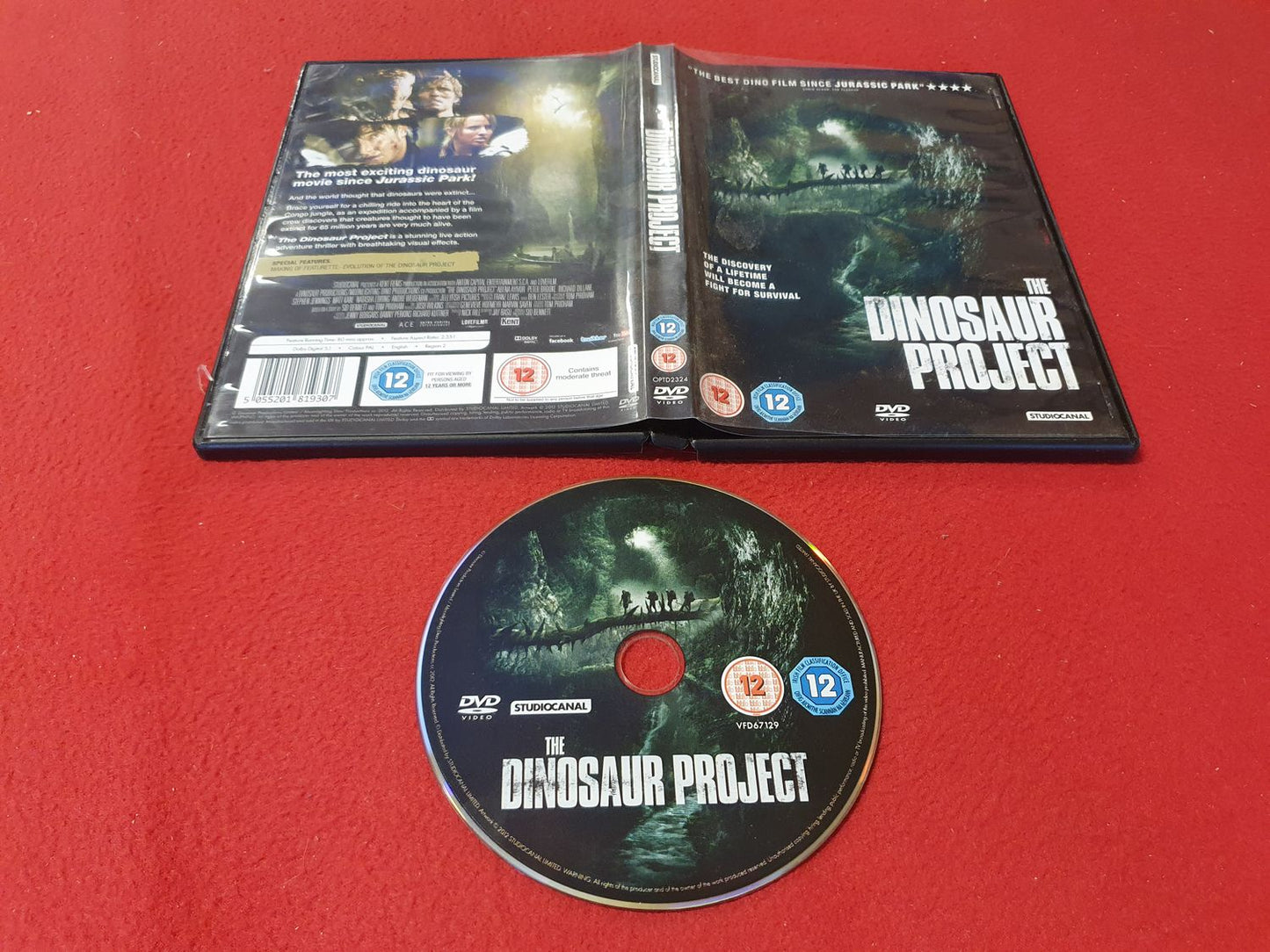 THE DINOSAUR PROJECT till DVD