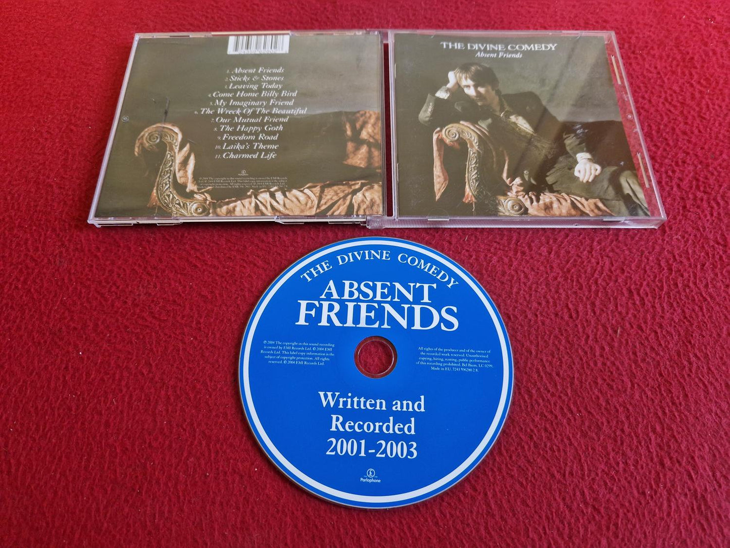 THE DIVINE COMEDY ABSENT FRIENDS CD