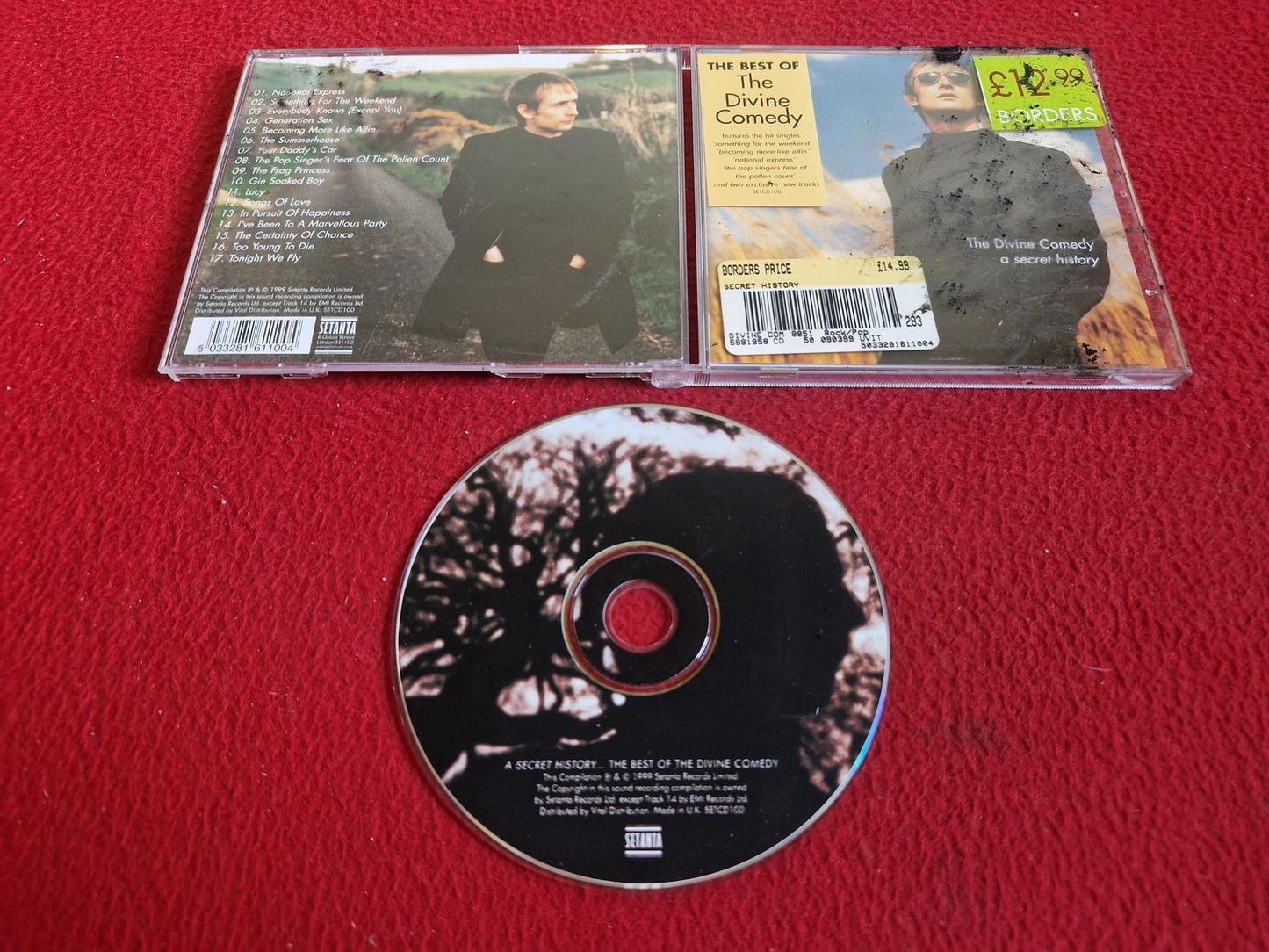 THE DIVINE COMEDY A SECRET HISTORY CD