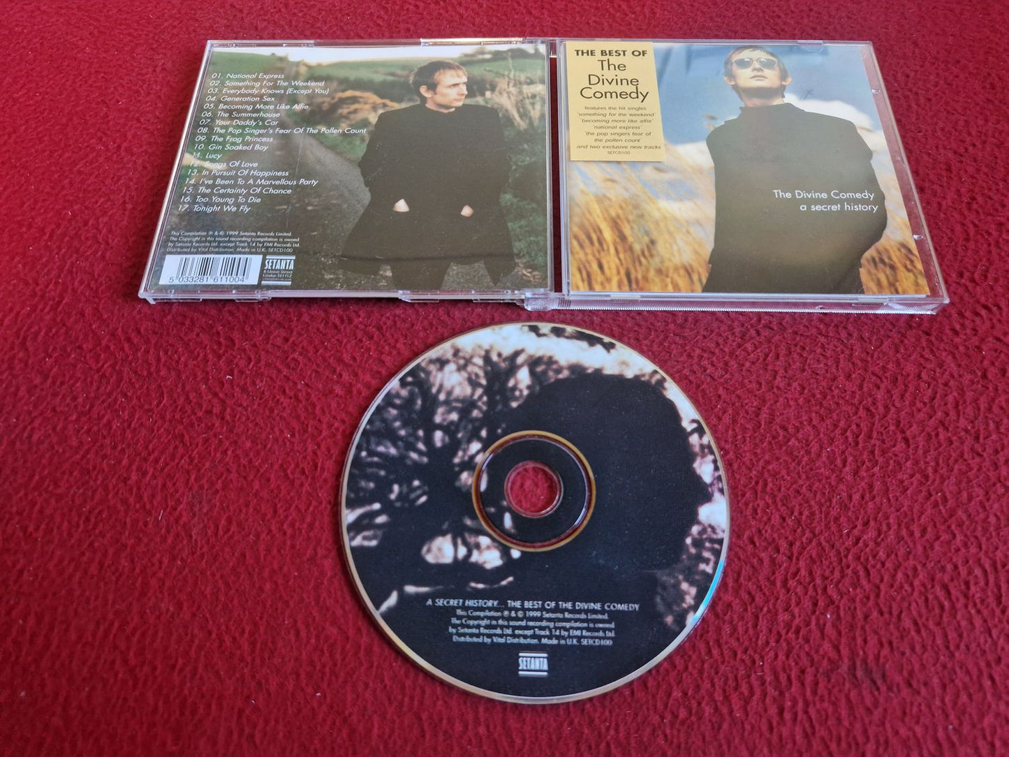 THE DIVINE COMEDY A SECRET HISTORY CD