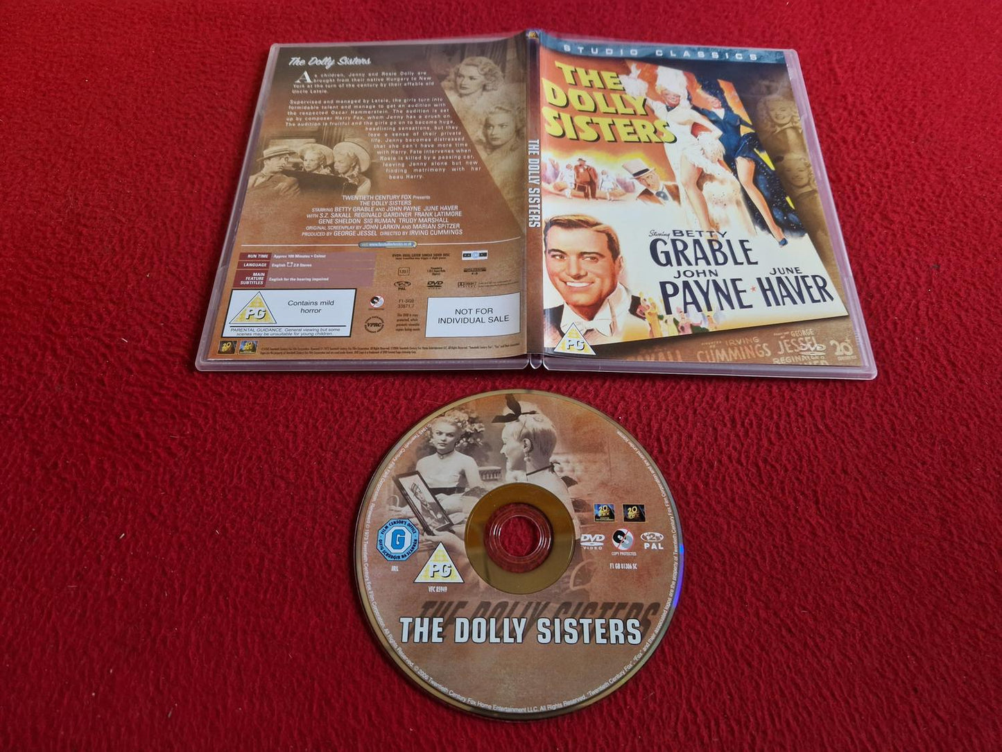 THE DOLLY SISTERS DVD