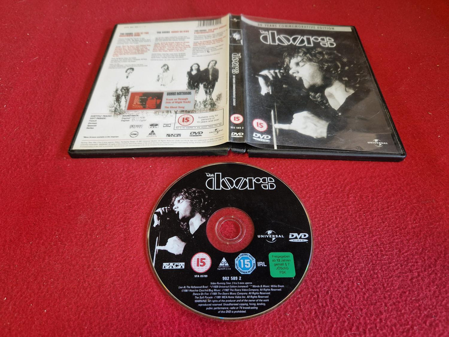 THE DOOR 30 YEARS COMMEMORATIVE EDITION till DVD