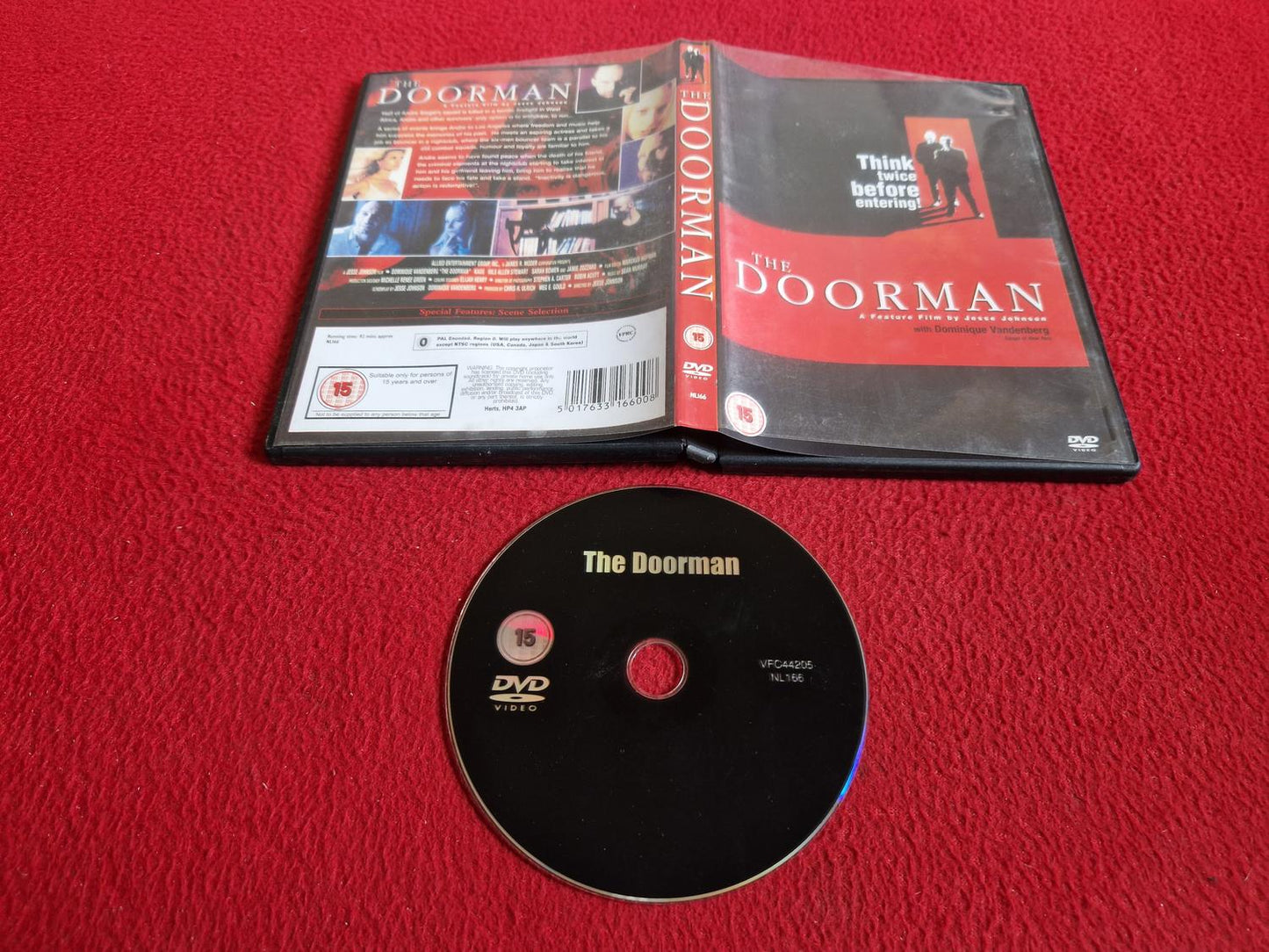 THE DOORMAN DVD