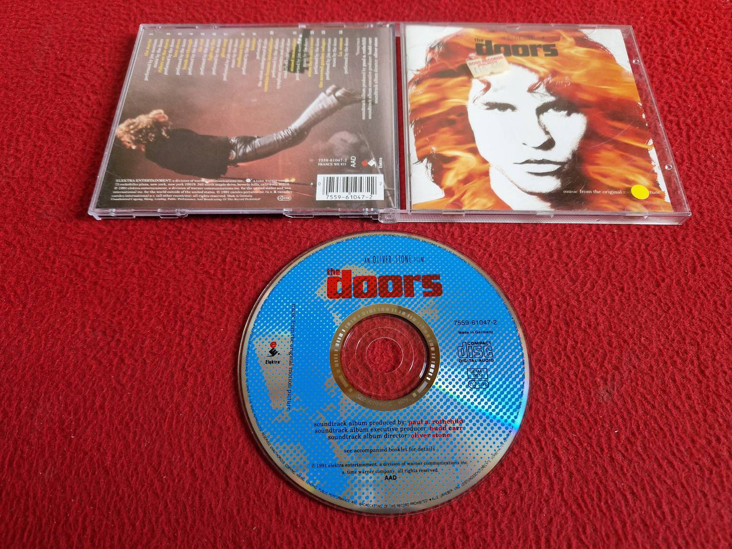 THE DOORS MUSIC FROM THE ORIGINAL MOTION PICTURE CD