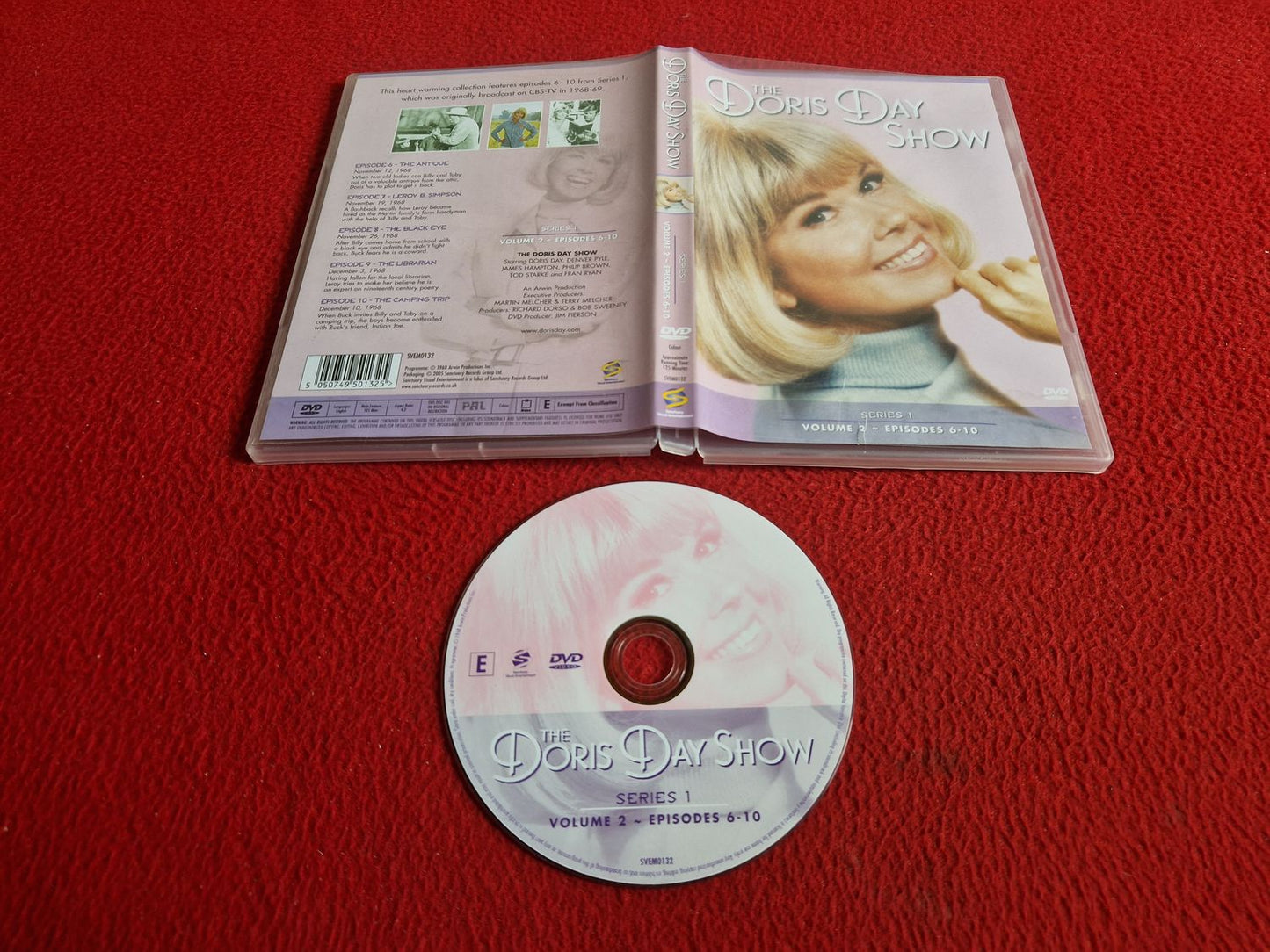 THE DORIS DAY SHOW SERIES 1 VOLUME 2 EPISODES 6 - 10 DVD