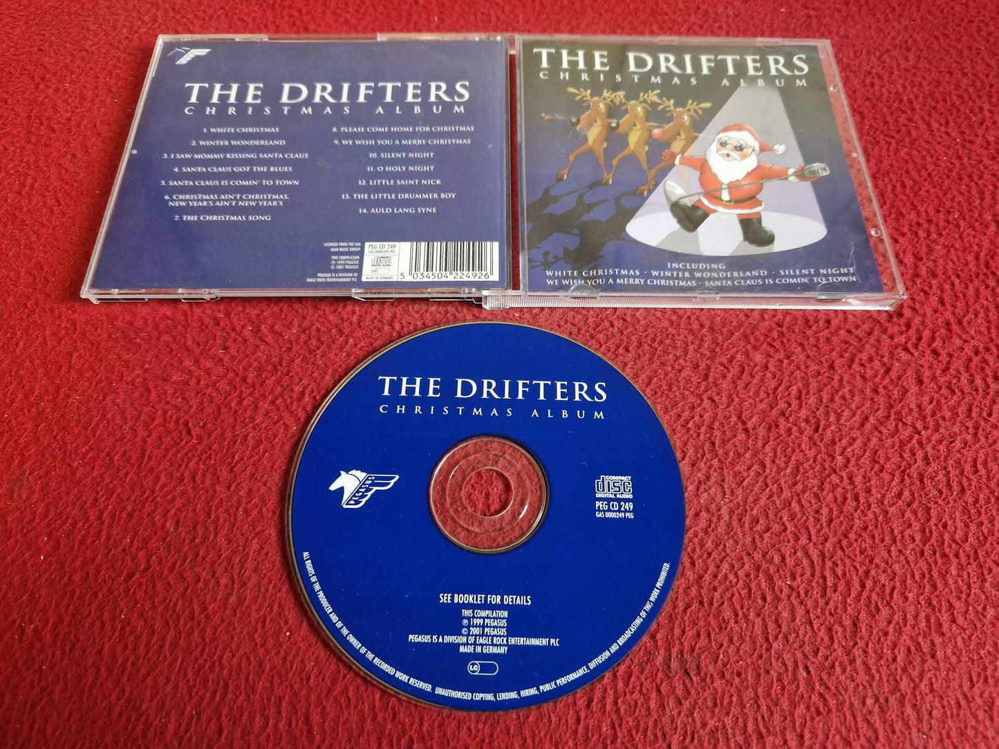 THE DRIFTERS CHRISTMAS ALBUM CD
