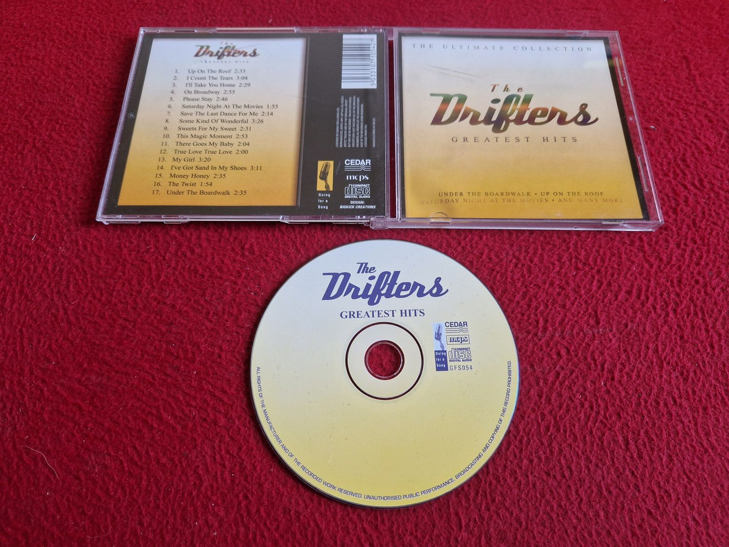 THE DRIFTERS GREATEST HITS CD