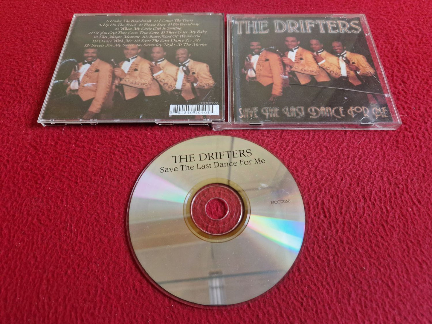 THE DRIFTERS SAVE THE LAST DANCE FOR ME CD
