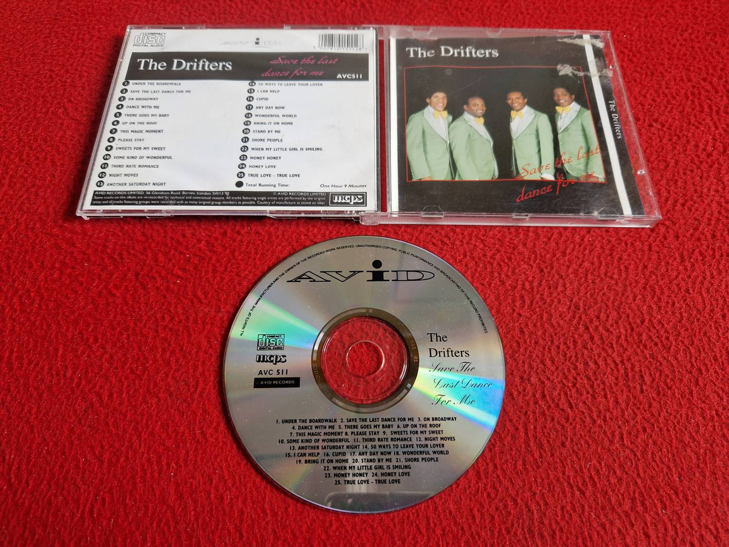 THE DRIFTERS SAVE THE LAST DANCE FOR ME CD