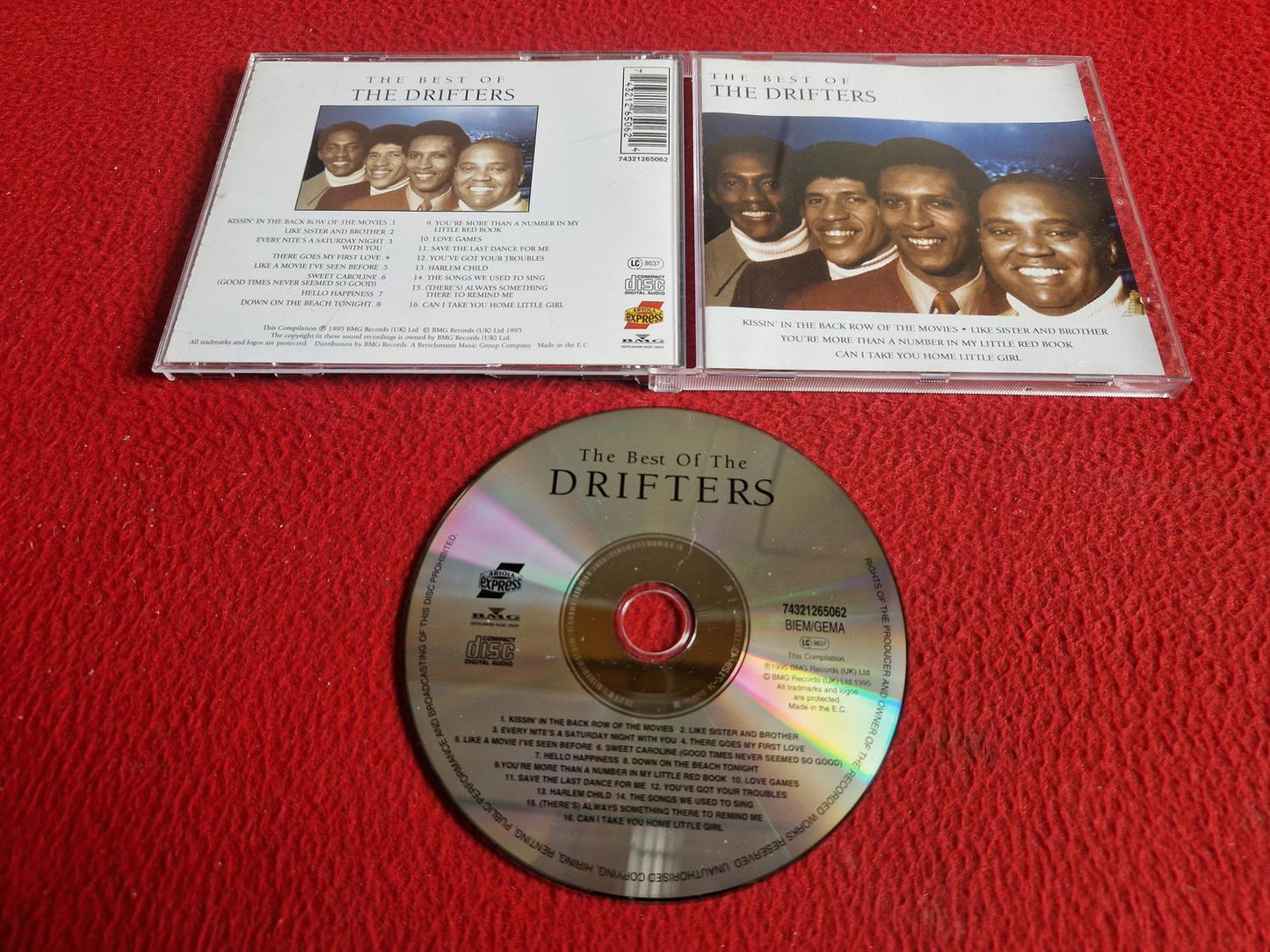 THE DRIFTERS THE BEST OF CD